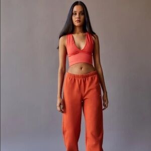 UO Exclusive Brass Weave Champion Sweatpants